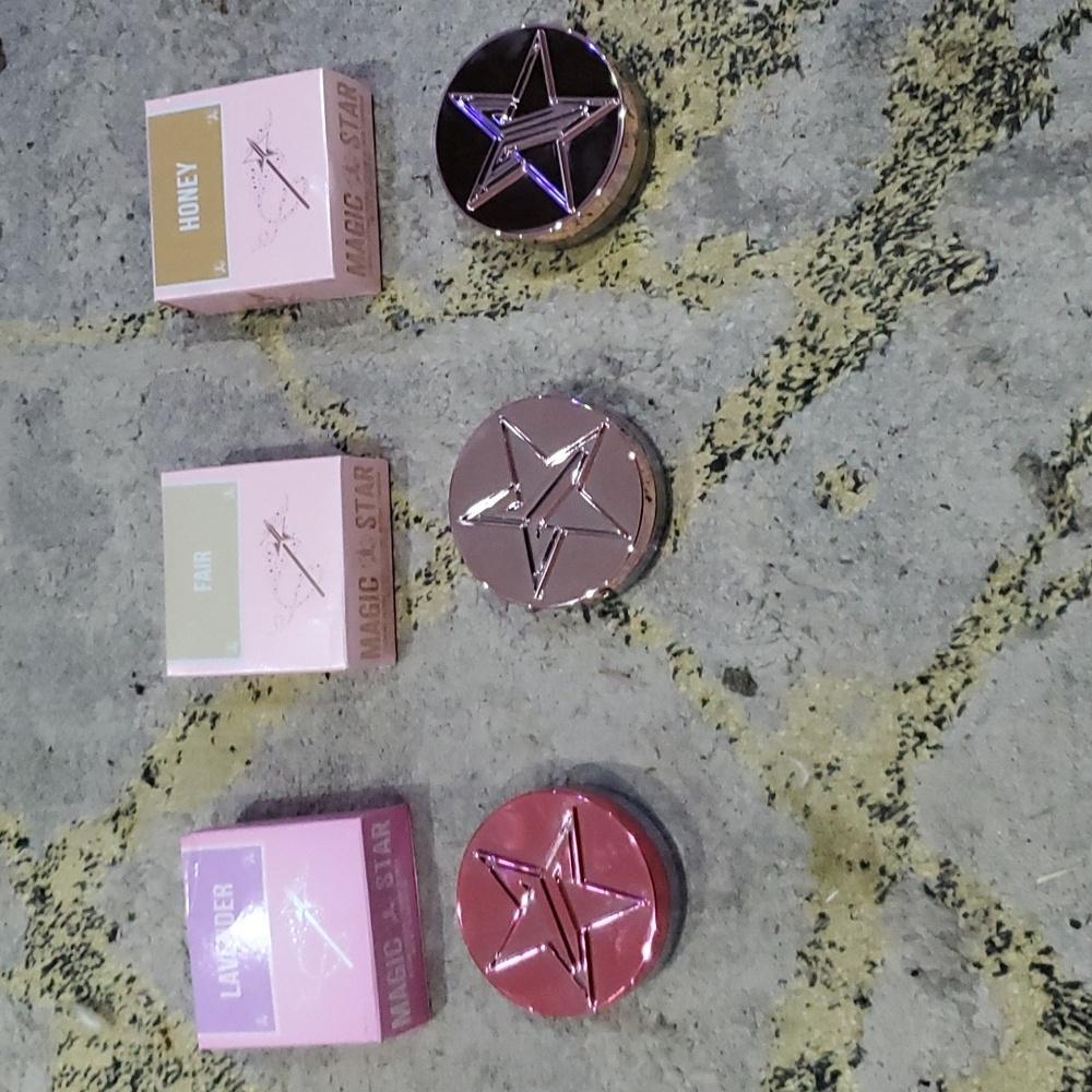 NEW (3) Jeffree Star Magic Star Luminous setting Powder